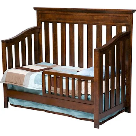 Crib 'N' More With Toddler Guard Rail